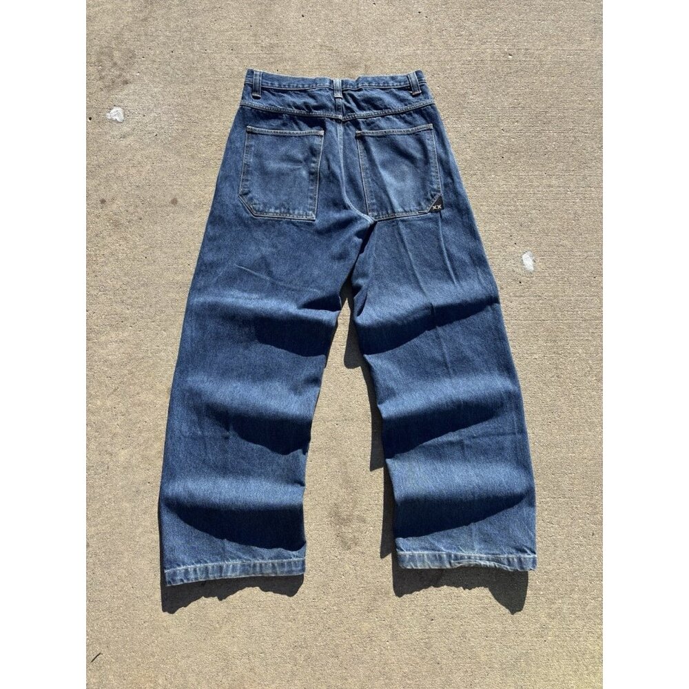 Men's Blue Jeans JNCO Style